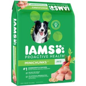 IAMS Proactive Health Minichunks Adult Dry Dog Food – Small Kibble, Big Nutrition